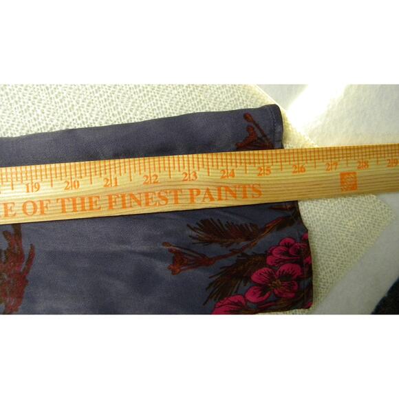 Leith Long Sleeve Purple Pink Floral Shift Dress‎ Casual Boho Nordstrom Large - Picture 7 of 9